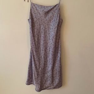 Zara purple floral dress